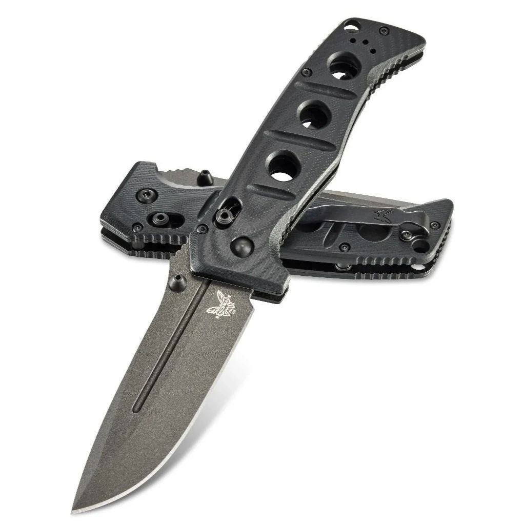 Benchmade Adamas CruWear钢 G10柄 275GY-1 黑色 2180