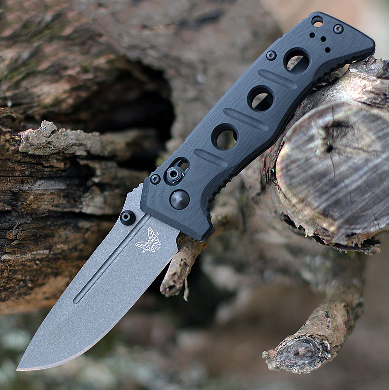 Benchmade Adamas CruWear钢 G10柄 275GY-1 黑色 2180