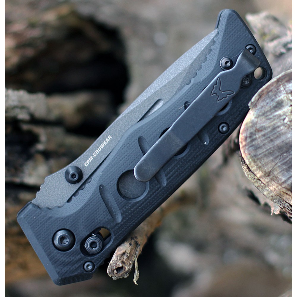 Benchmade Adamas CruWear钢 G10柄 275GY-1 黑色 2180