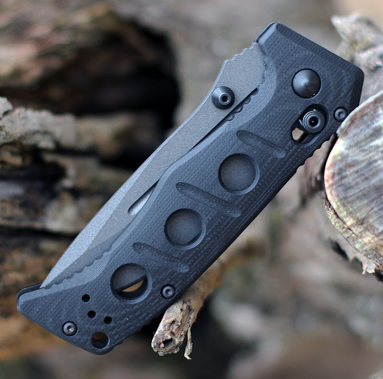 Benchmade Adamas CruWear钢 G10柄 275GY-1 黑色 2180