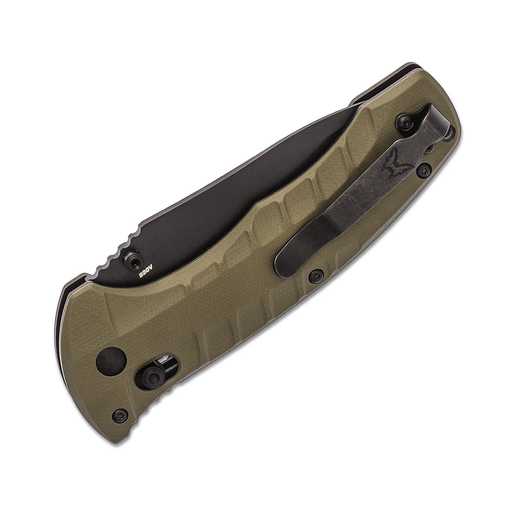 Benchmade Turret CPM-S30V钢 G10手柄 980SBK OD绿色 1860