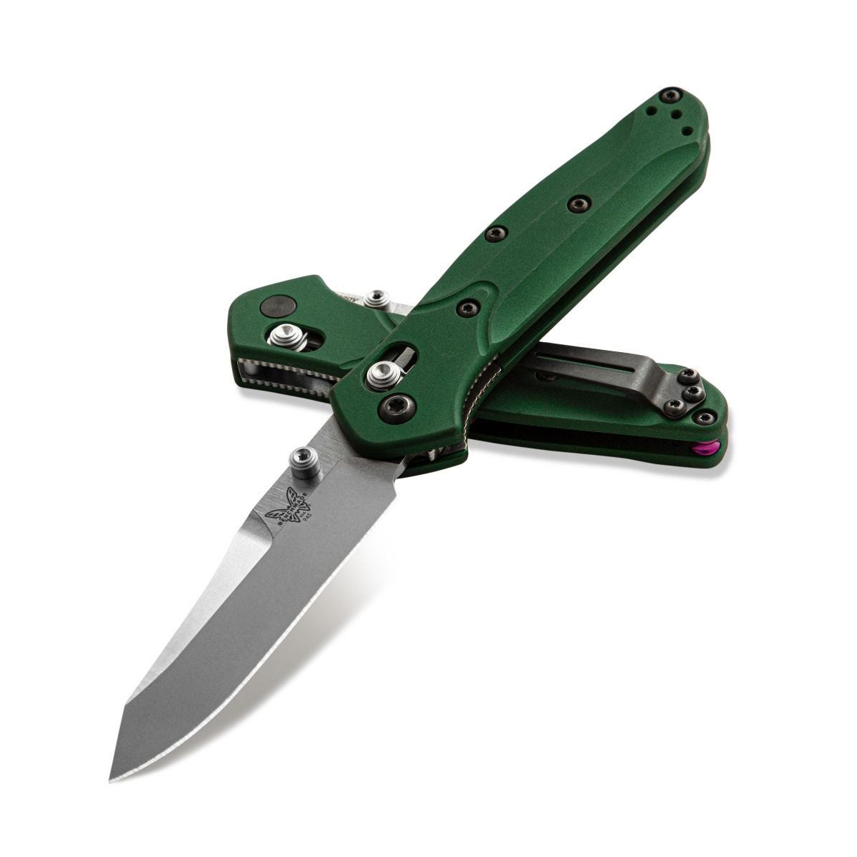 Benchmade Mini Osborne CPM-S30V钢 铝柄 945 绿色 1480