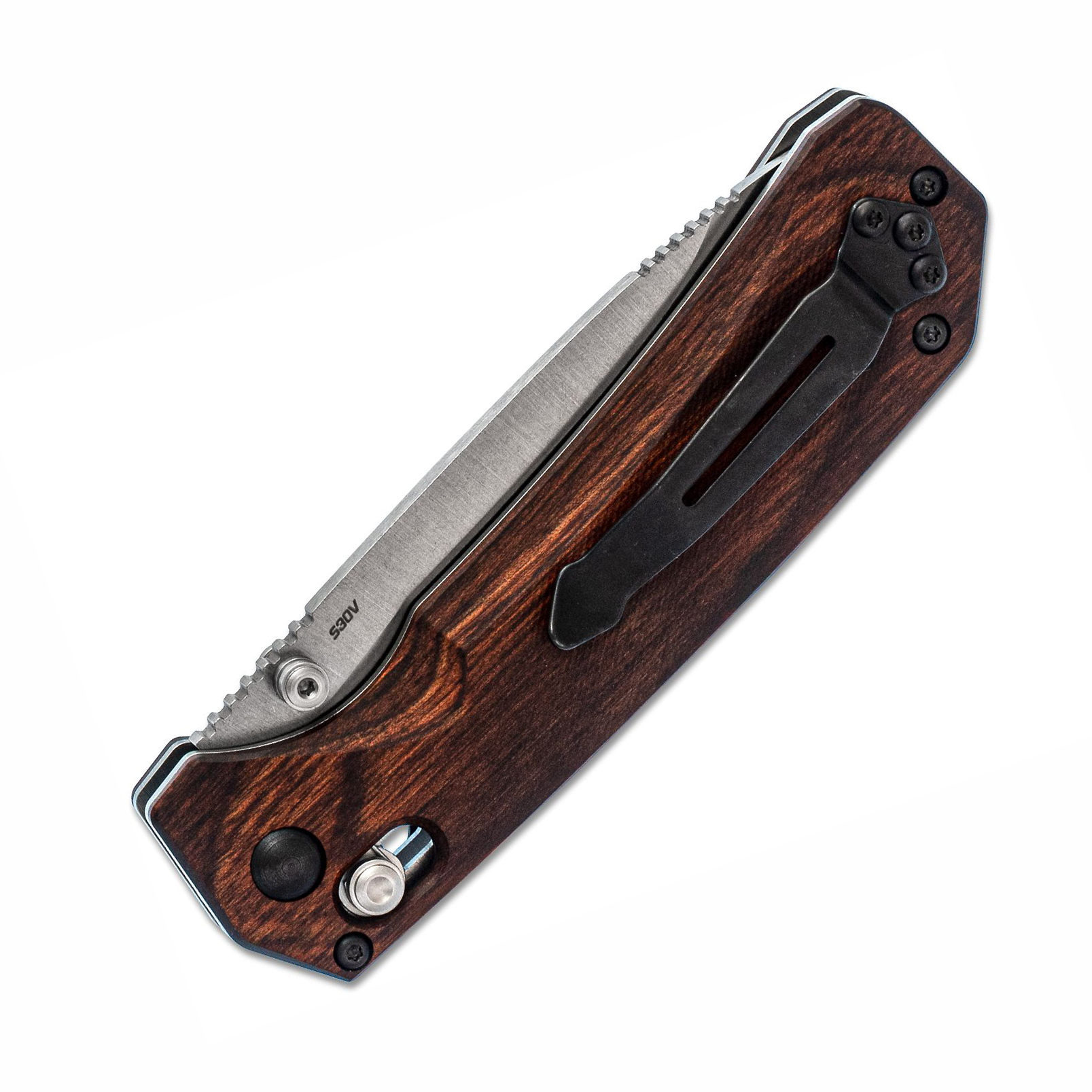 Benchmade Hunt CPM-S30V钢 木柄 15060-2 木色 1600