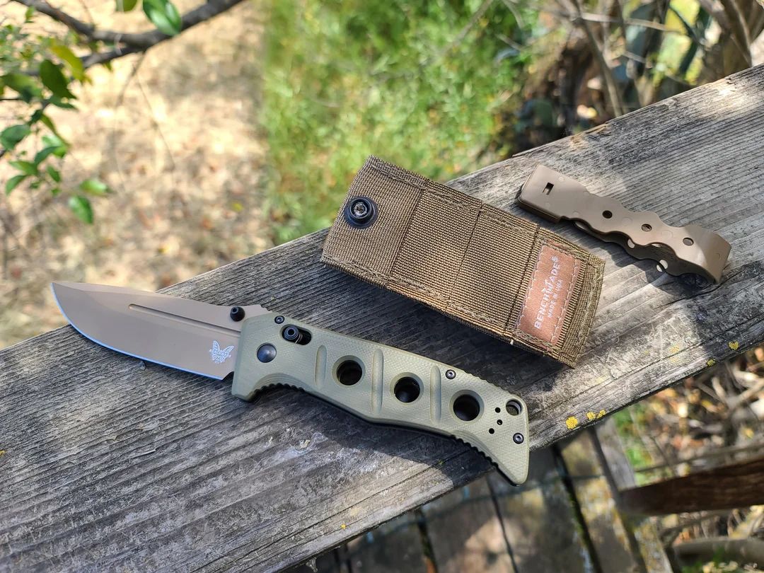 Benchmade Adamas CPM-CruWear钢 G10柄 275FE-2 棕色 2080