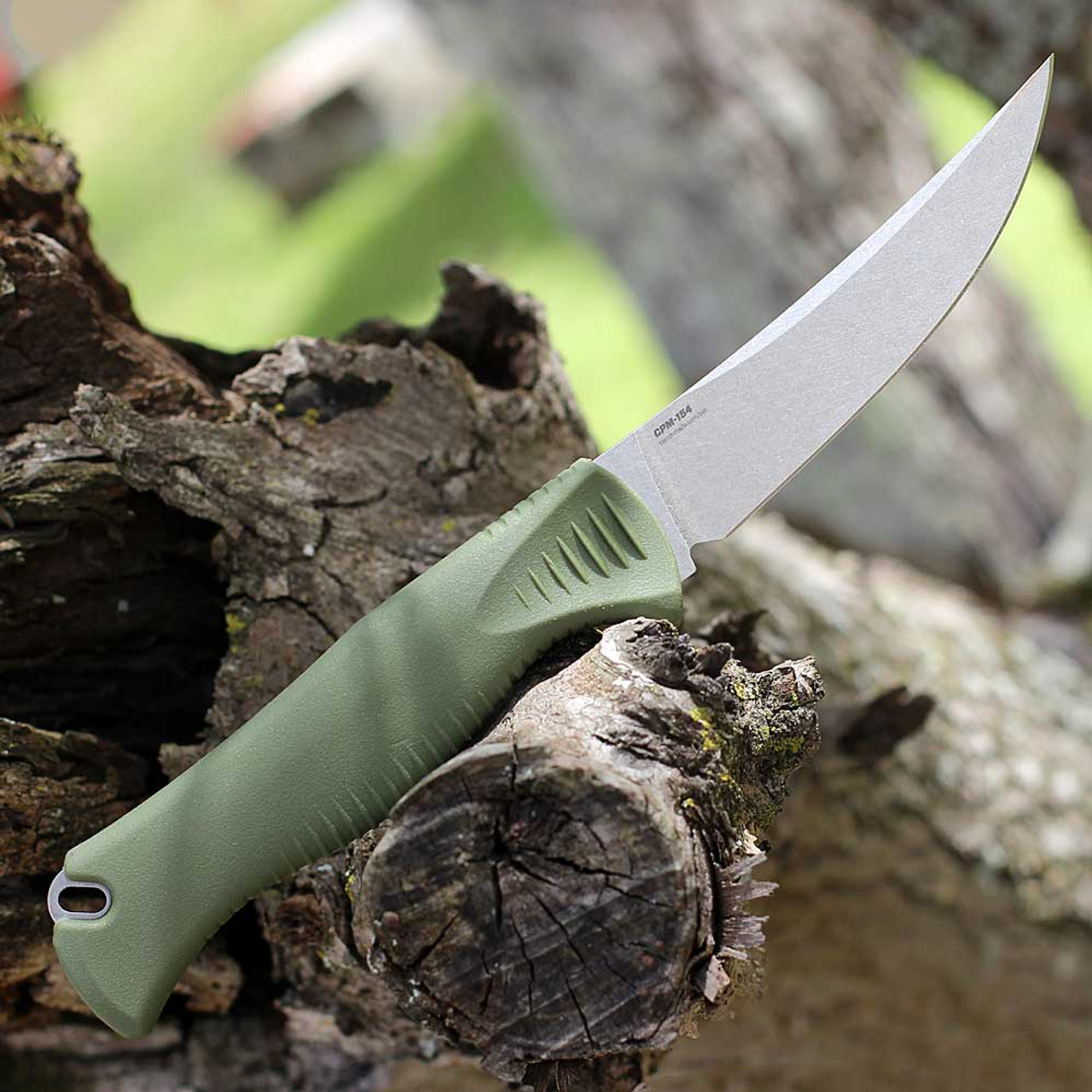 Benchmade Hunt Meatcrafter CPM-154钢 尼龙柄 15500-04 绿色 1300