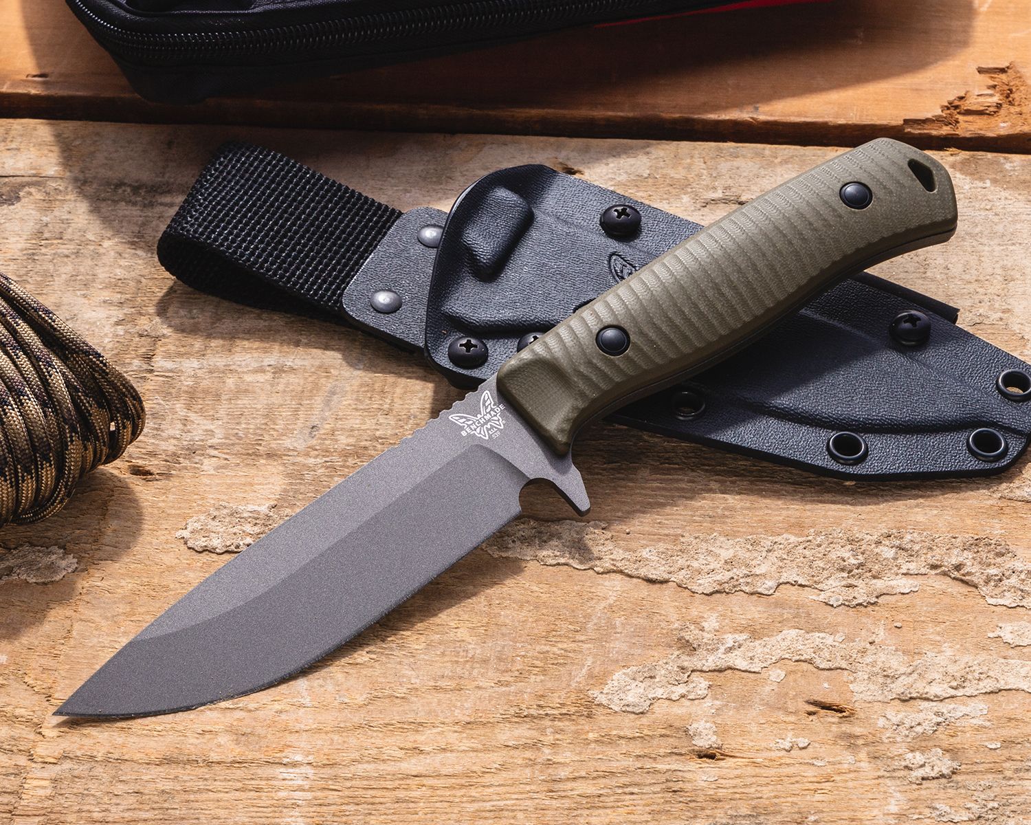 Benchmade CPM-CruWear钢 G10柄 539GY OD绿色 1980