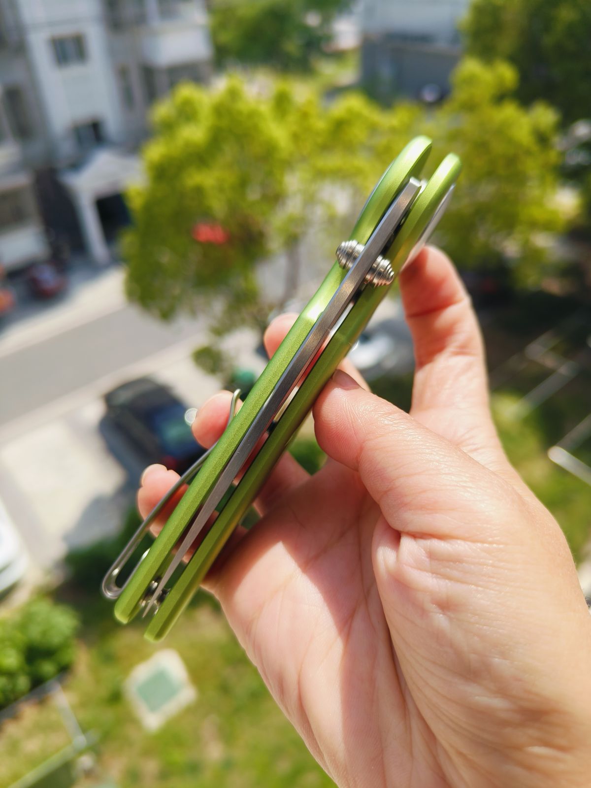 🔥 CIVIVI Starflare Nitro-V钢 铝合金柄 C23052-3 绿色 621