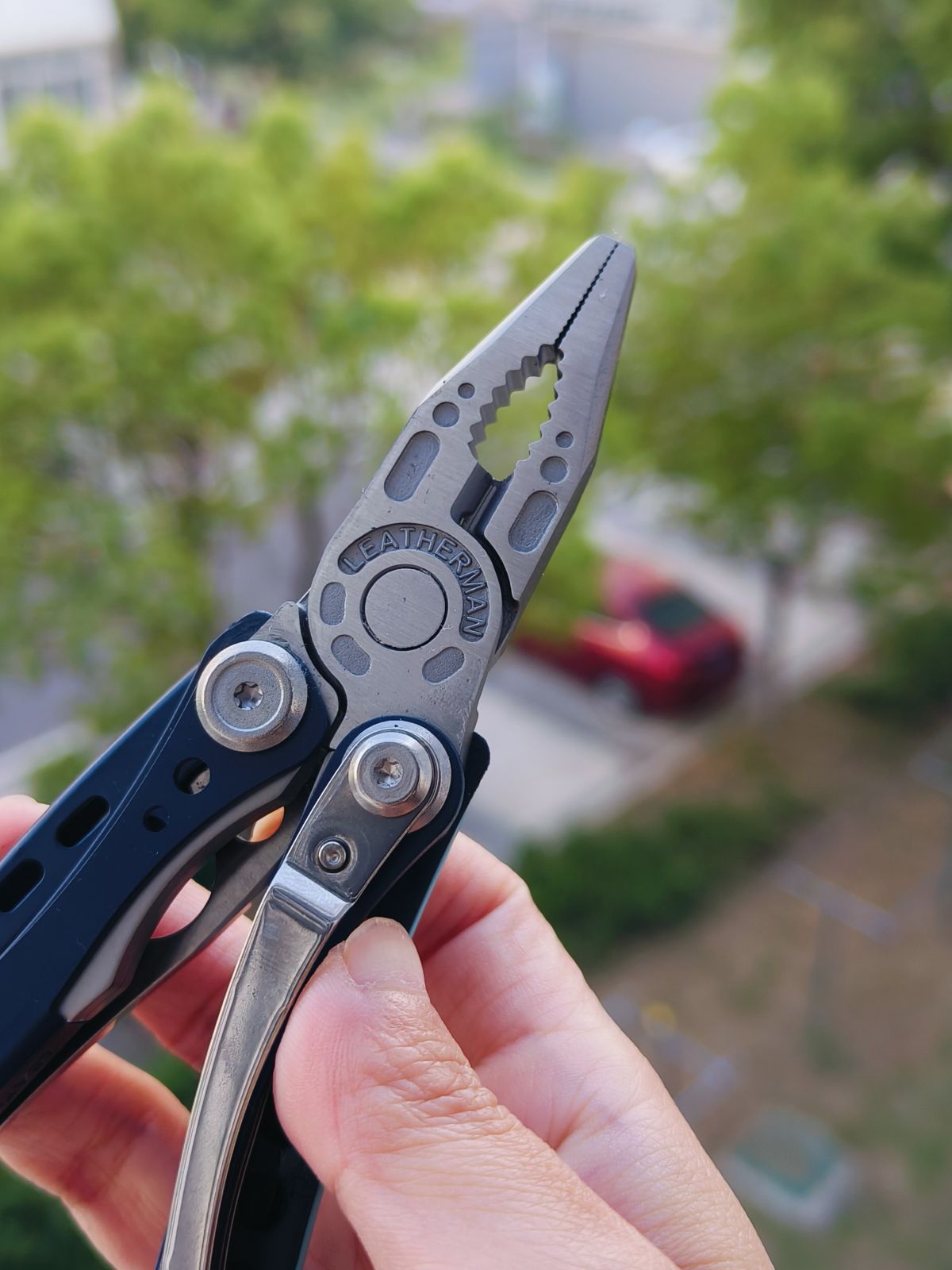 Leatherman SKELETOOL® CX NIGHTSHADE 莱泽曼少侠青色 833127 双蓝色 750
