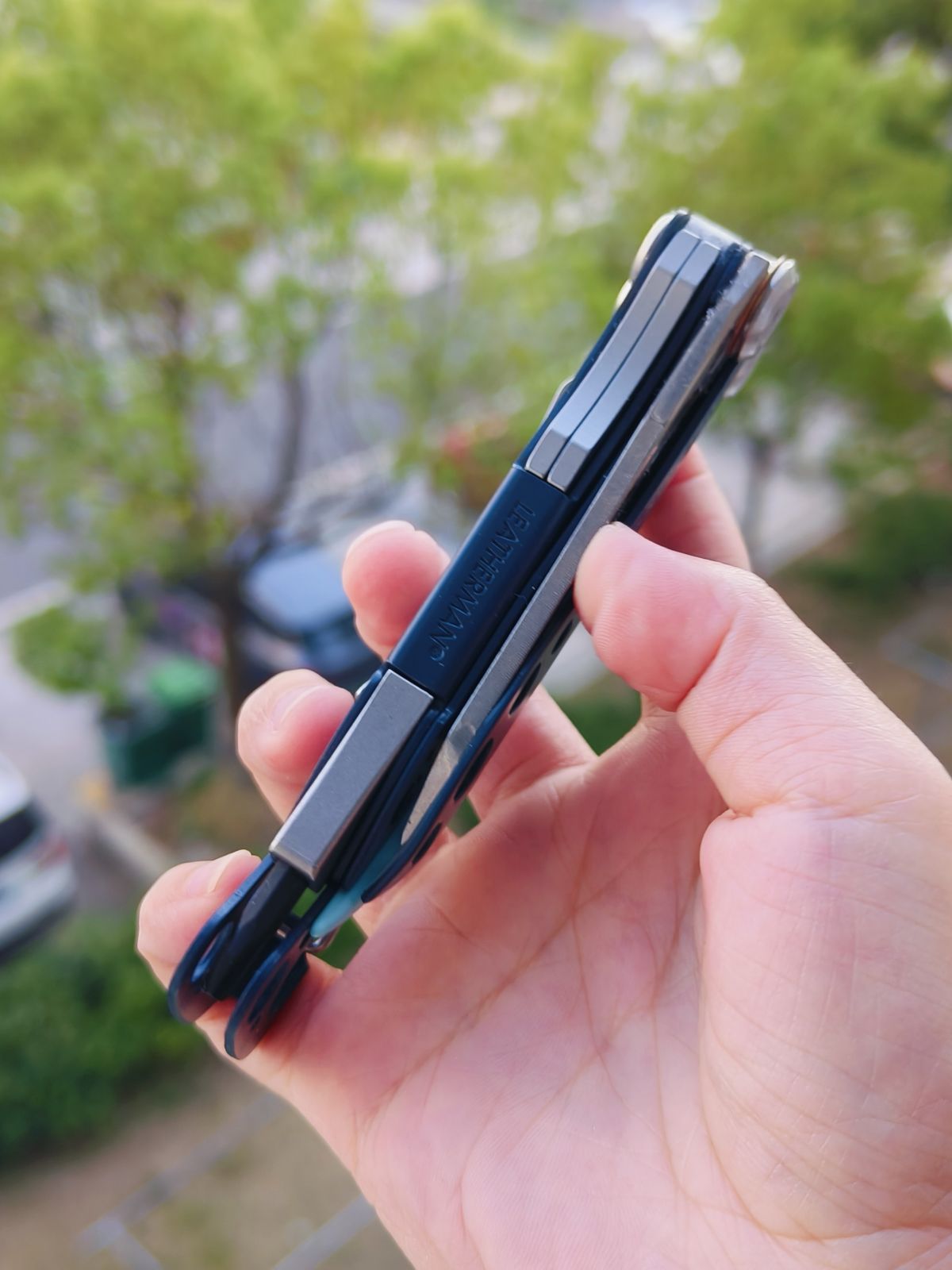 Leatherman SKELETOOL® CX NIGHTSHADE 莱泽曼少侠青色 833127 双蓝色 750