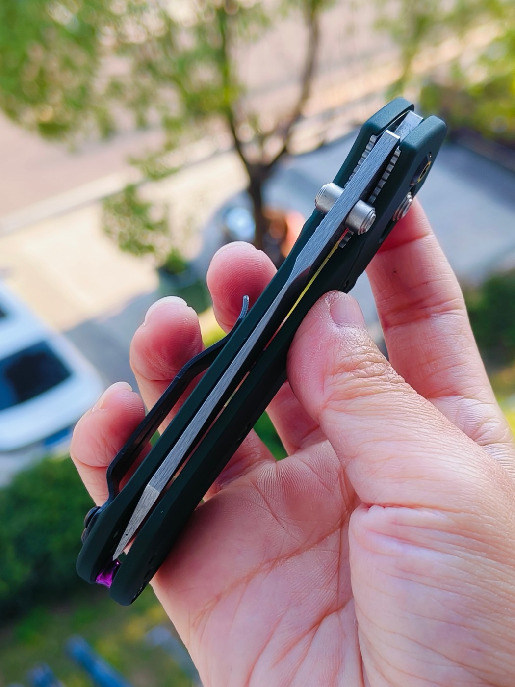 Benchmade Mini Osborne CPM-S30V钢 铝柄 945 绿色 1480