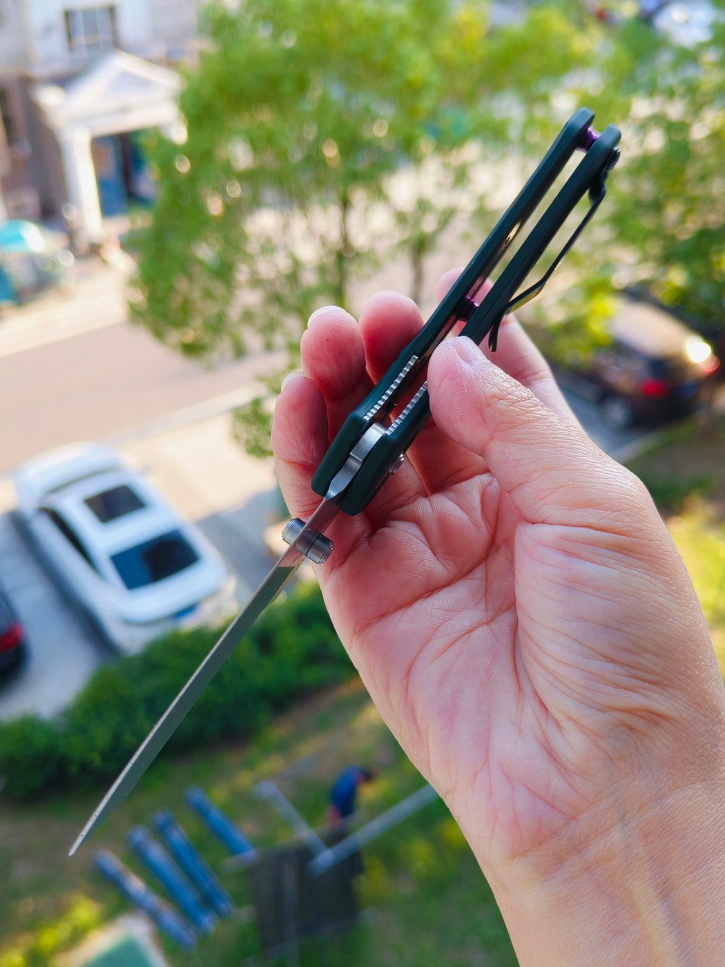 Benchmade Mini Osborne CPM-S30V钢 铝柄 945 绿色 1480