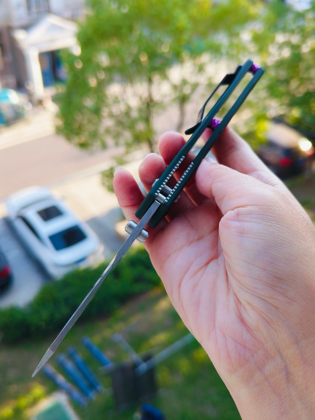 Benchmade Mini Osborne CPM-S30V钢 铝柄 945 绿色 1480