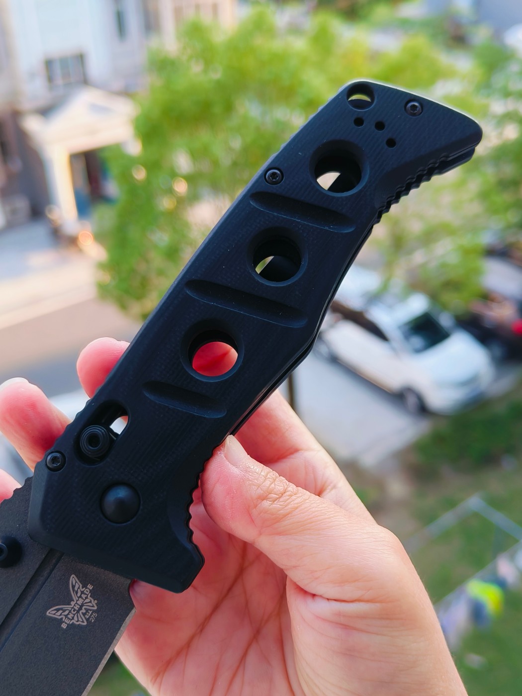 Benchmade Adamas CruWear钢 G10柄 275GY-1 黑色 2180