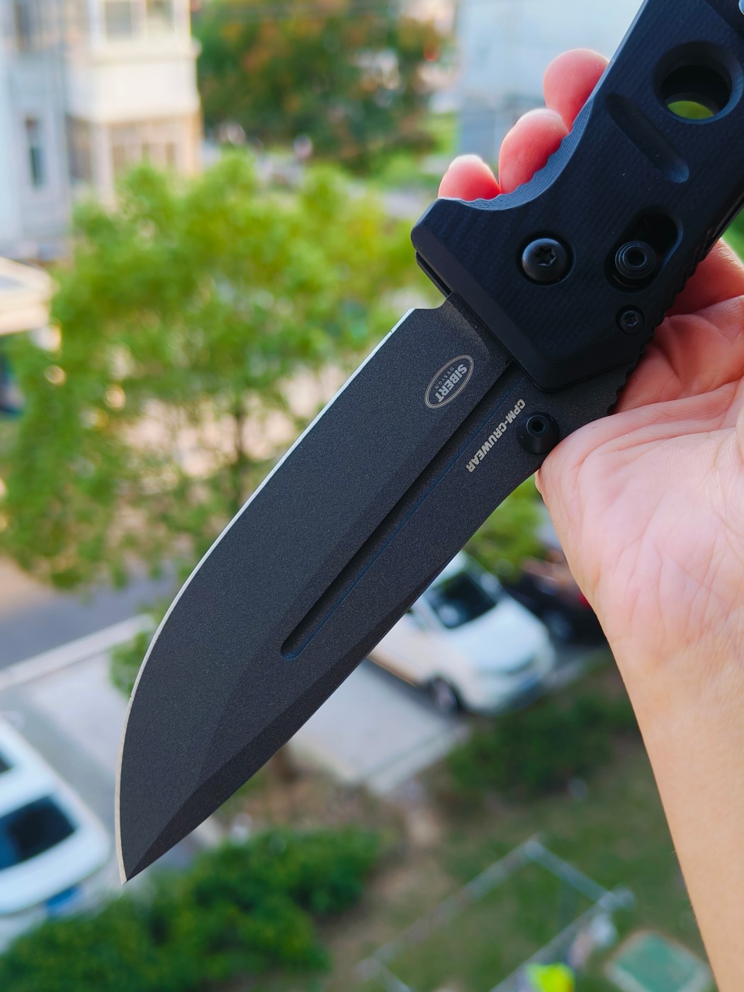Benchmade Adamas CruWear钢 G10柄 275GY-1 黑色 2180