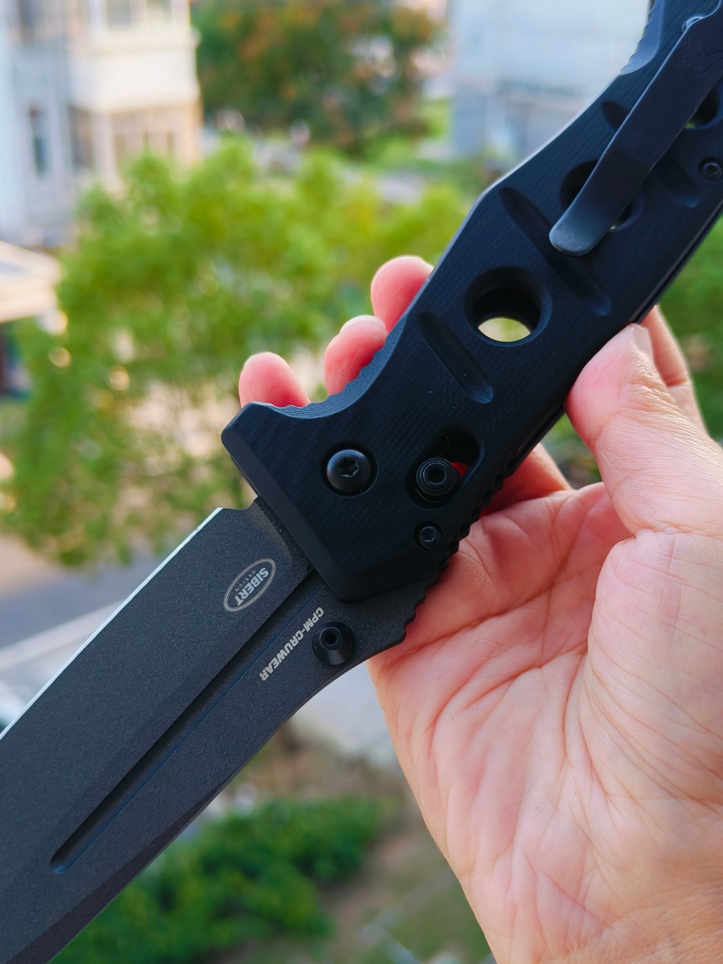 Benchmade Adamas CruWear钢 G10柄 275GY-1 黑色 2180