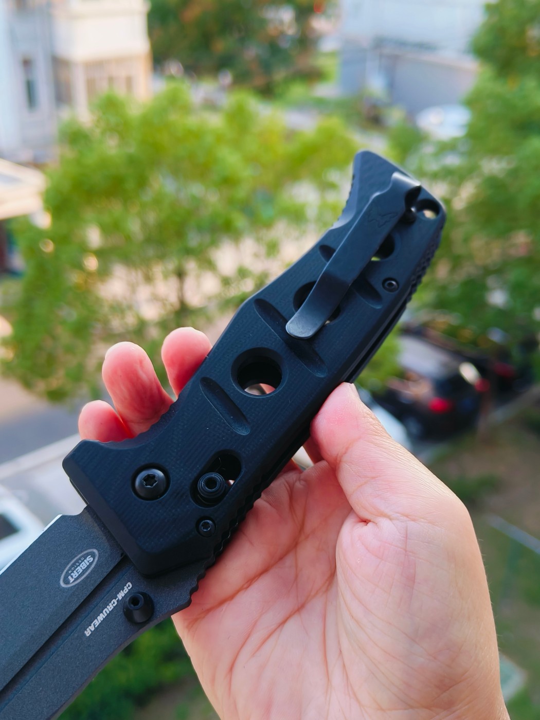 Benchmade Adamas CruWear钢 G10柄 275GY-1 黑色 2180