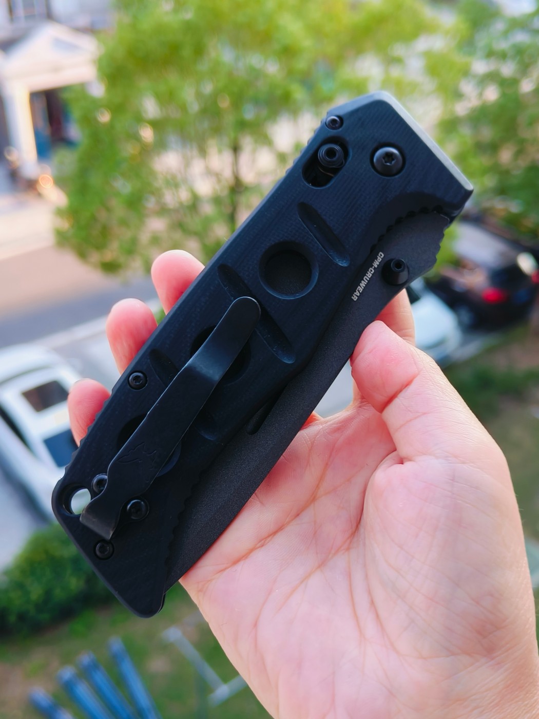 Benchmade Adamas CruWear钢 G10柄 275GY-1 黑色 2180
