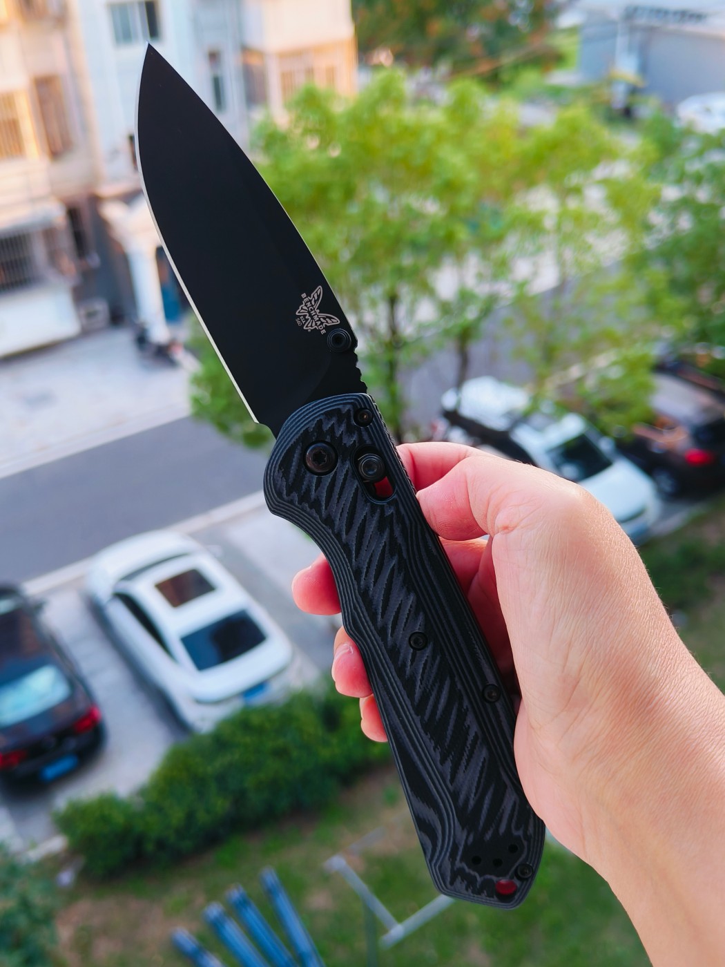 Benchmade CPM-M4钢 G10柄 560bk-1 灰色 1800