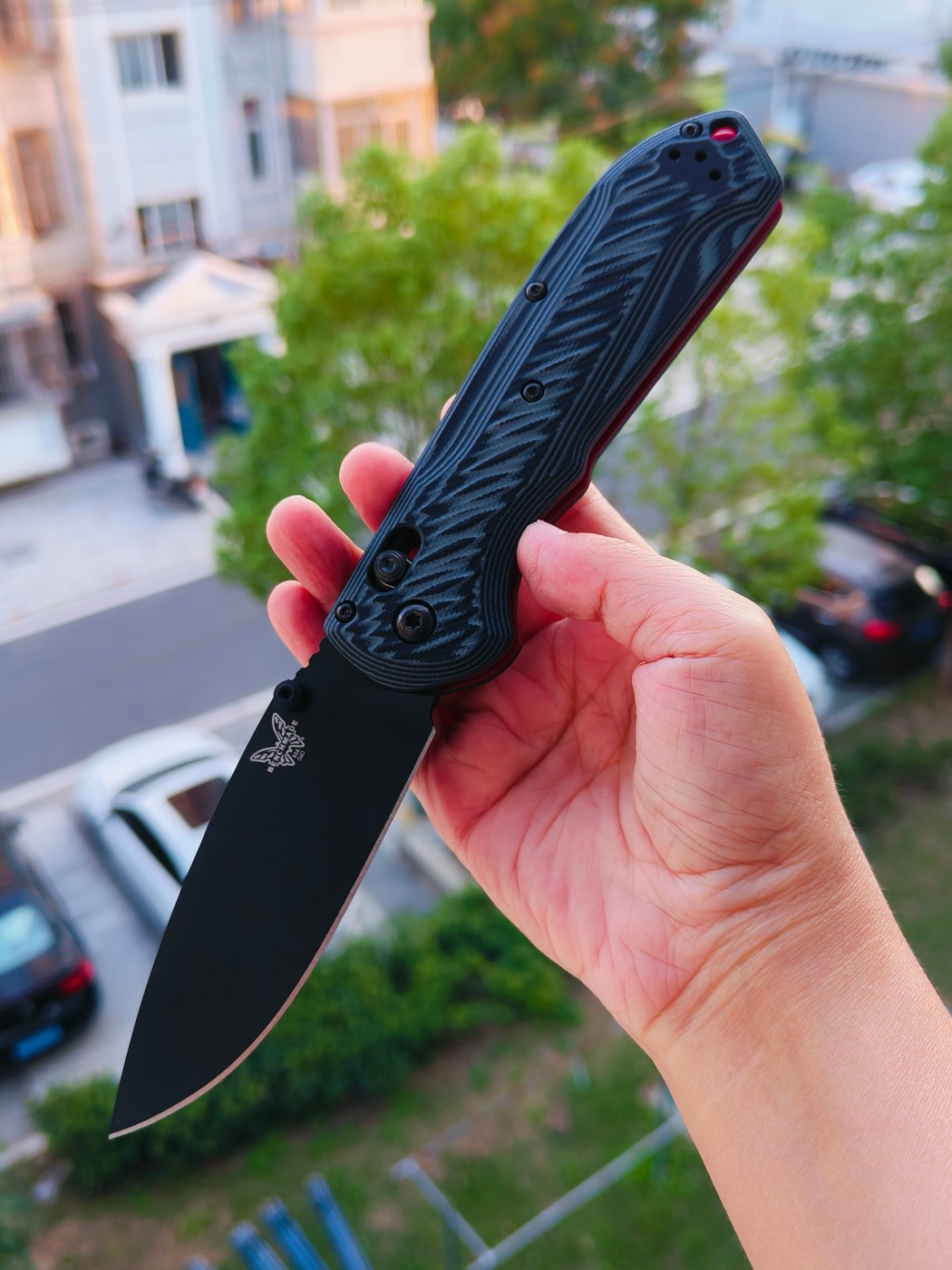Benchmade CPM-M4钢 G10柄 560bk-1 灰色 1800
