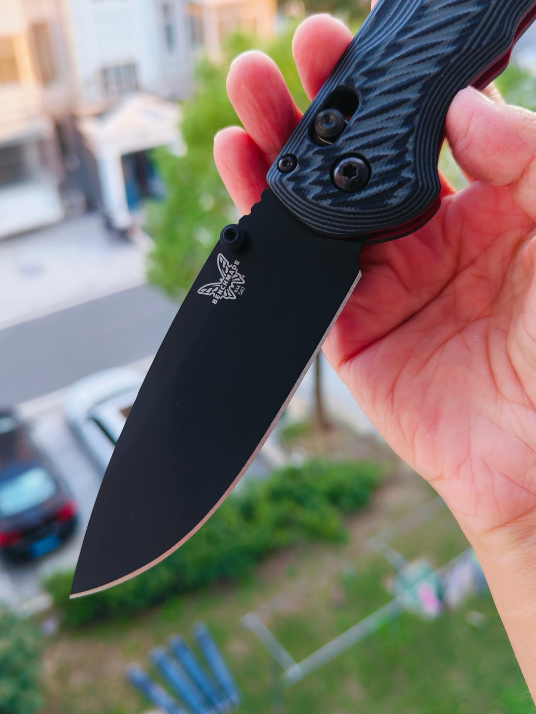 Benchmade CPM-M4钢 G10柄 560bk-1 灰色 1800