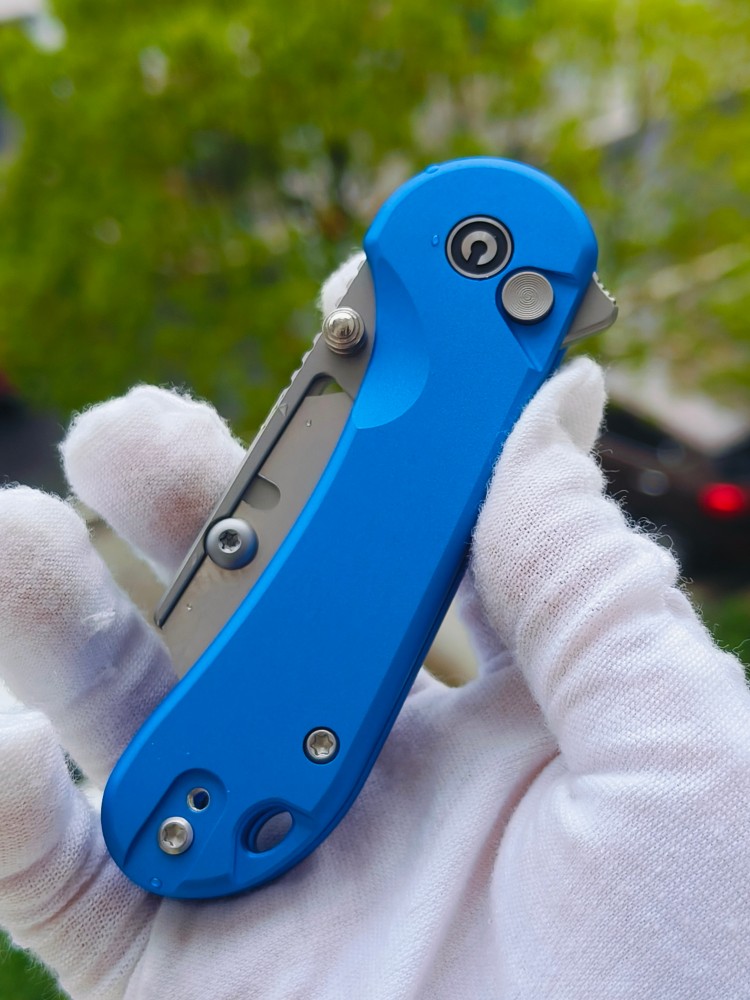 CIVIVI Elementum 6Cr钢美工刀片 铝柄 C23039B-2 蓝色 375