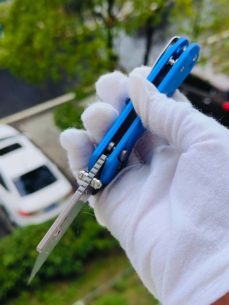 CIVIVI Elementum 6Cr钢美工刀片 铝柄 C23039B-2 蓝色 375