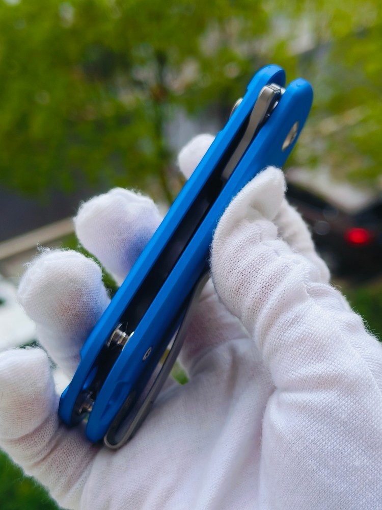 CIVIVI Elementum 6Cr钢美工刀片 铝柄 C23039B-2 蓝色 375