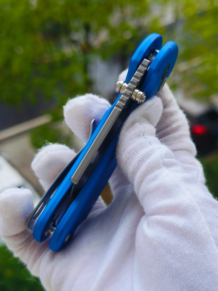 CIVIVI Elementum 6Cr钢美工刀片 铝柄 C23039B-2 蓝色 375