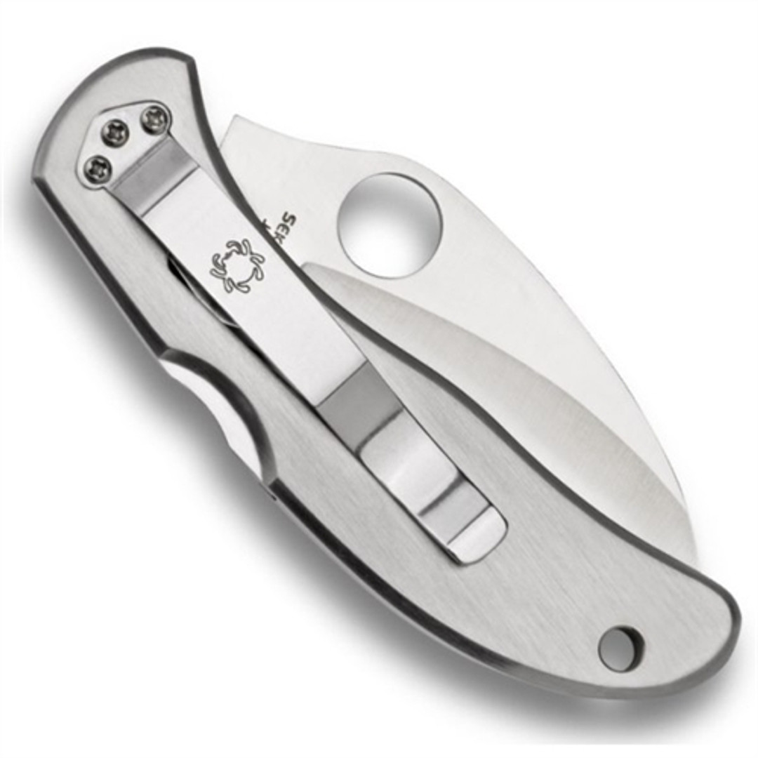 Spyderco Harpy VG10钢 不锈钢柄 C08S 钢本色 1000