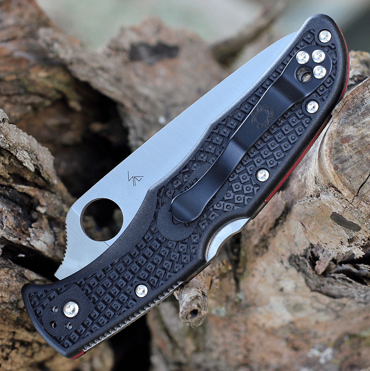 Spyderco Endura 4 VG10钢 FRN柄 C10FPSBKRD 黑色 800