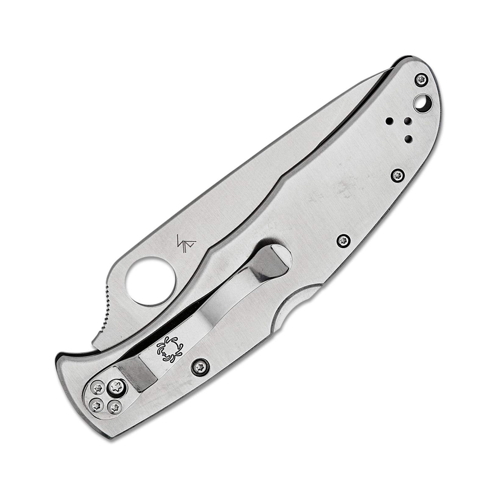 Spyderco Endura 4 VG10钢 不锈钢柄 C10PS 钢本色 900