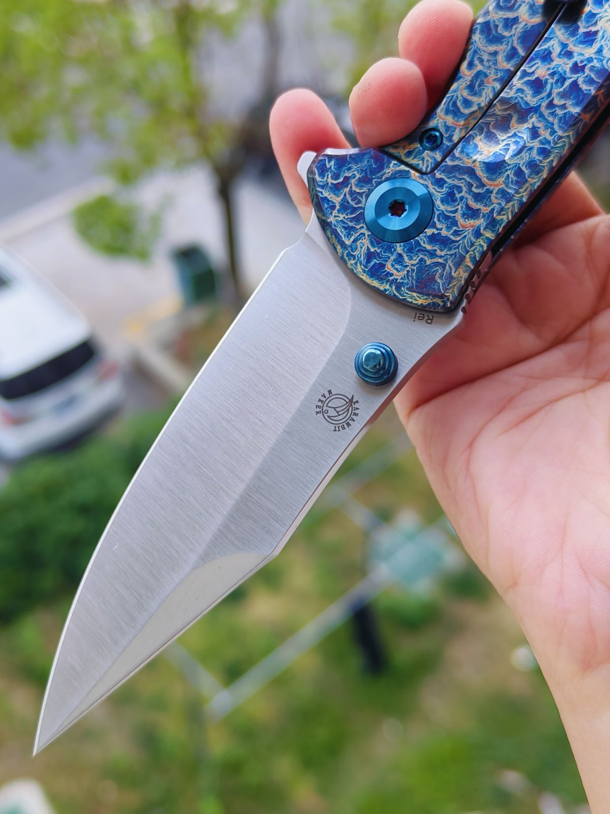 【售完】Kansept Rei CPM-20CV钢 钛柄 K1061A4 雷电纹 原价1329 特惠750