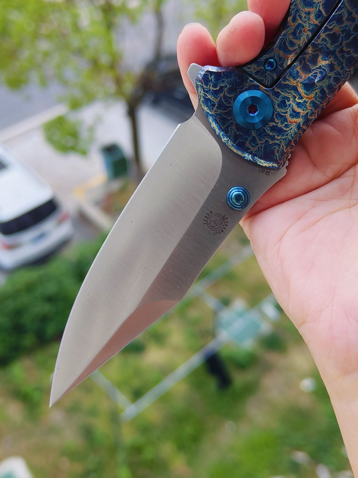 【售完】Kansept Rei CPM-20CV钢 钛柄 K1061A4 雷电纹 原价1329 特惠750