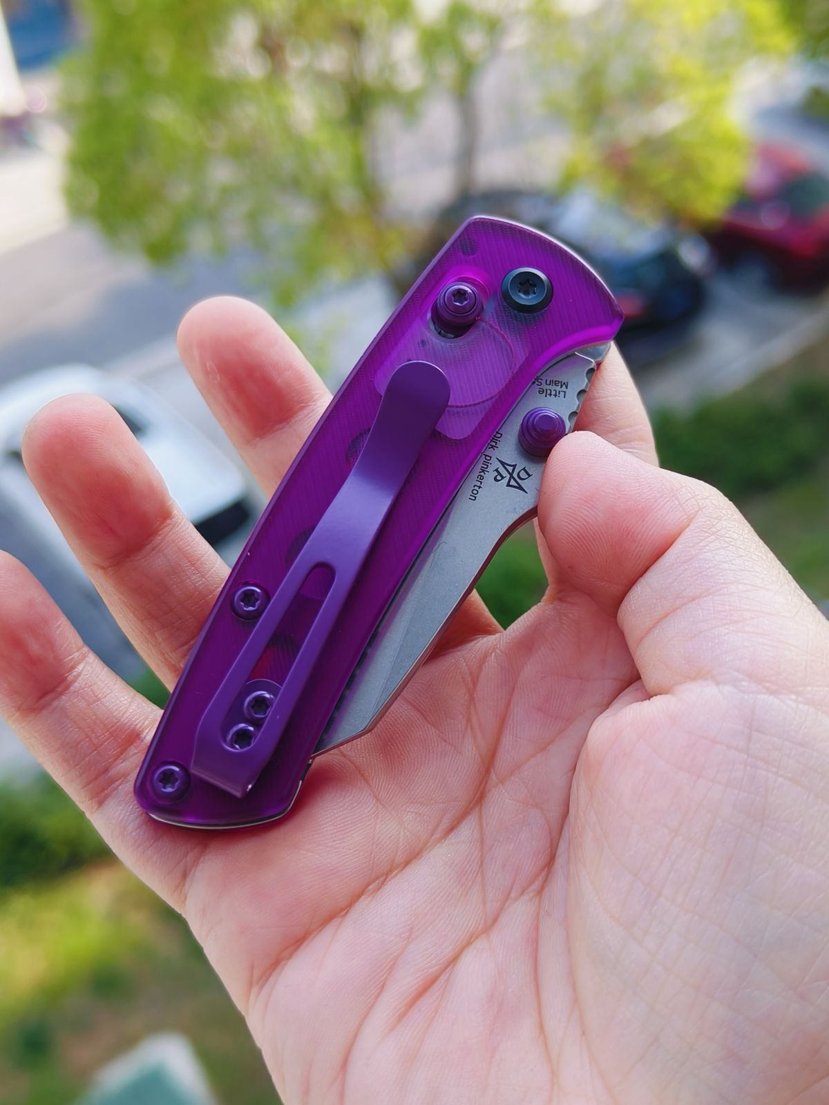 Kansept Little Main Street 154CM钢 紫色丙烯酸 T2015V2 紫色 450