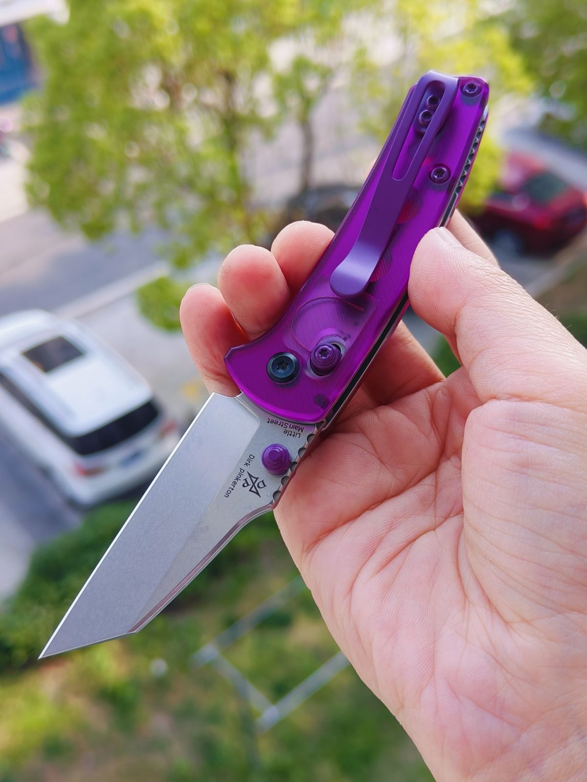 Kansept Little Main Street 154CM钢 紫色丙烯酸 T2015V2 紫色 450