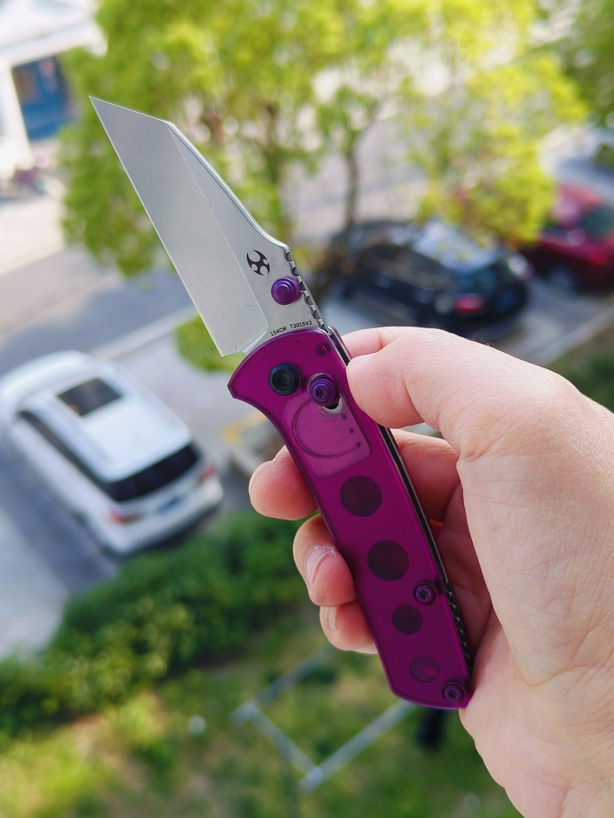 Kansept Little Main Street 154CM钢 紫色丙烯酸 T2015V2 紫色 450