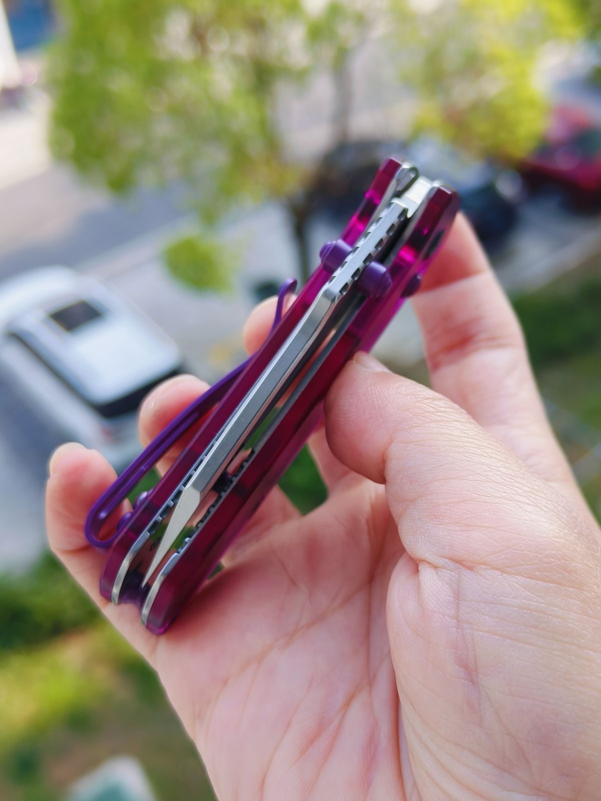Kansept Little Main Street 154CM钢 紫色丙烯酸 T2015V2 紫色 450