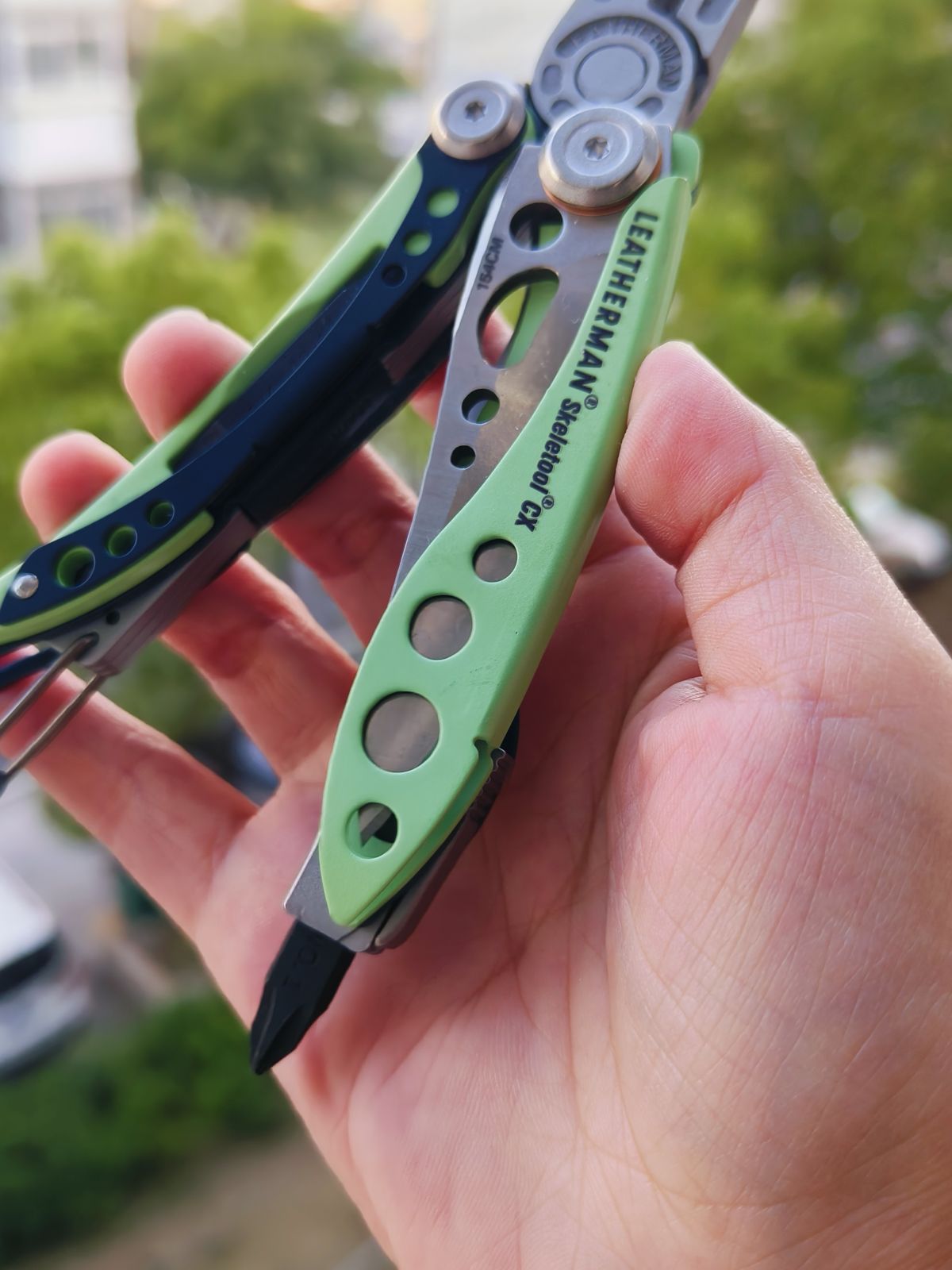 Leatherman SKELETOOL® CX  83123 蓝绿色 750