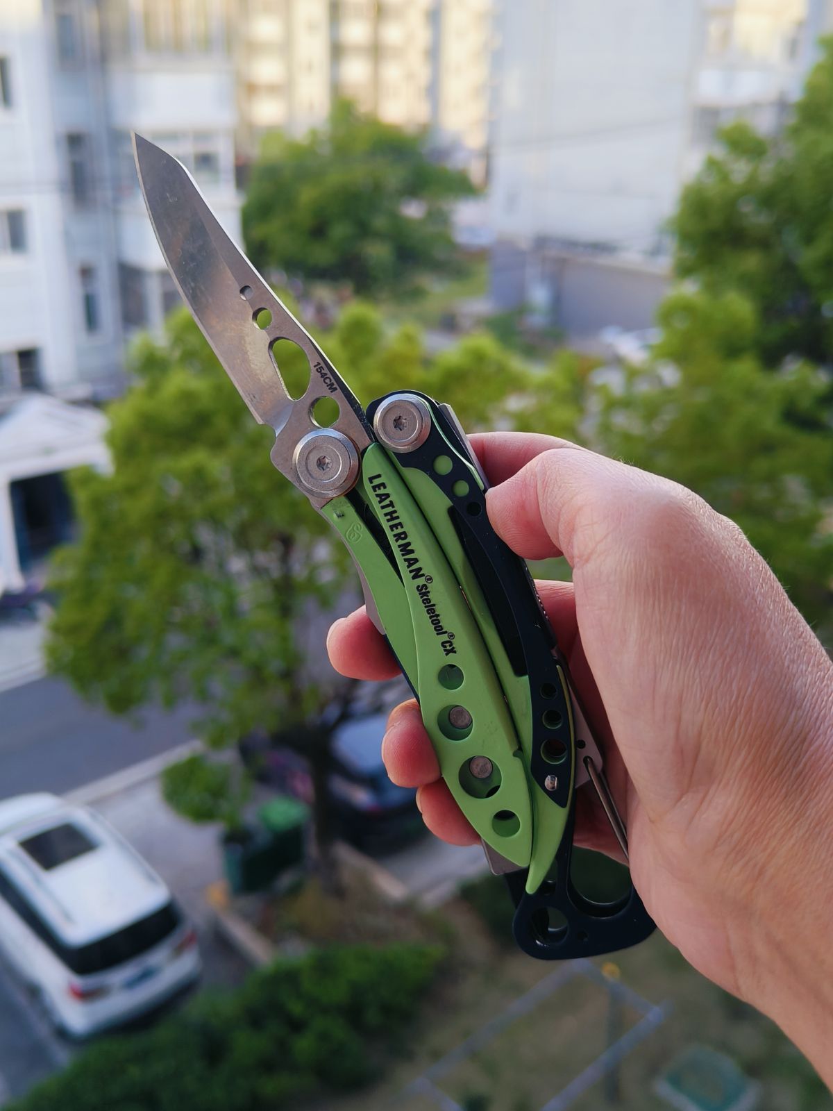 Leatherman SKELETOOL® CX  83123 蓝绿色 750
