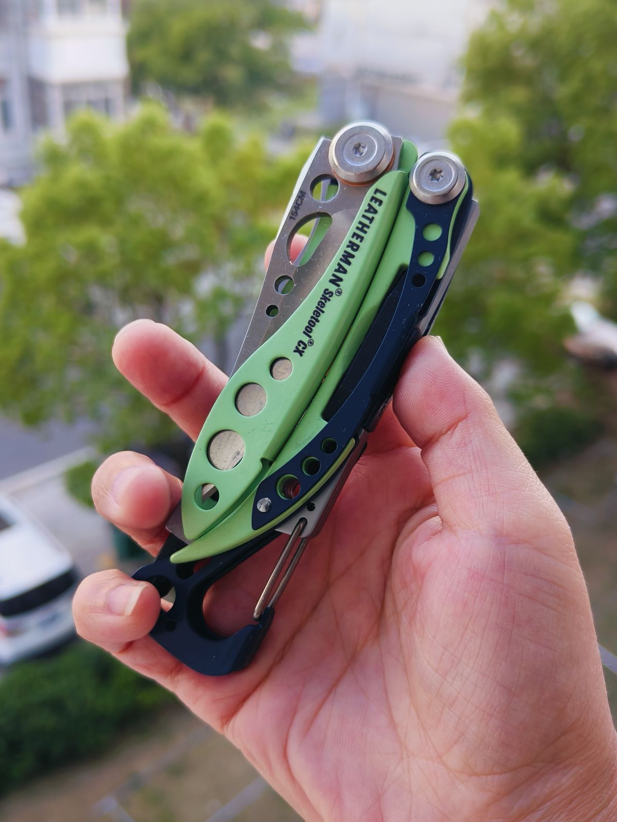 Leatherman SKELETOOL® CX  83123 蓝绿色 750