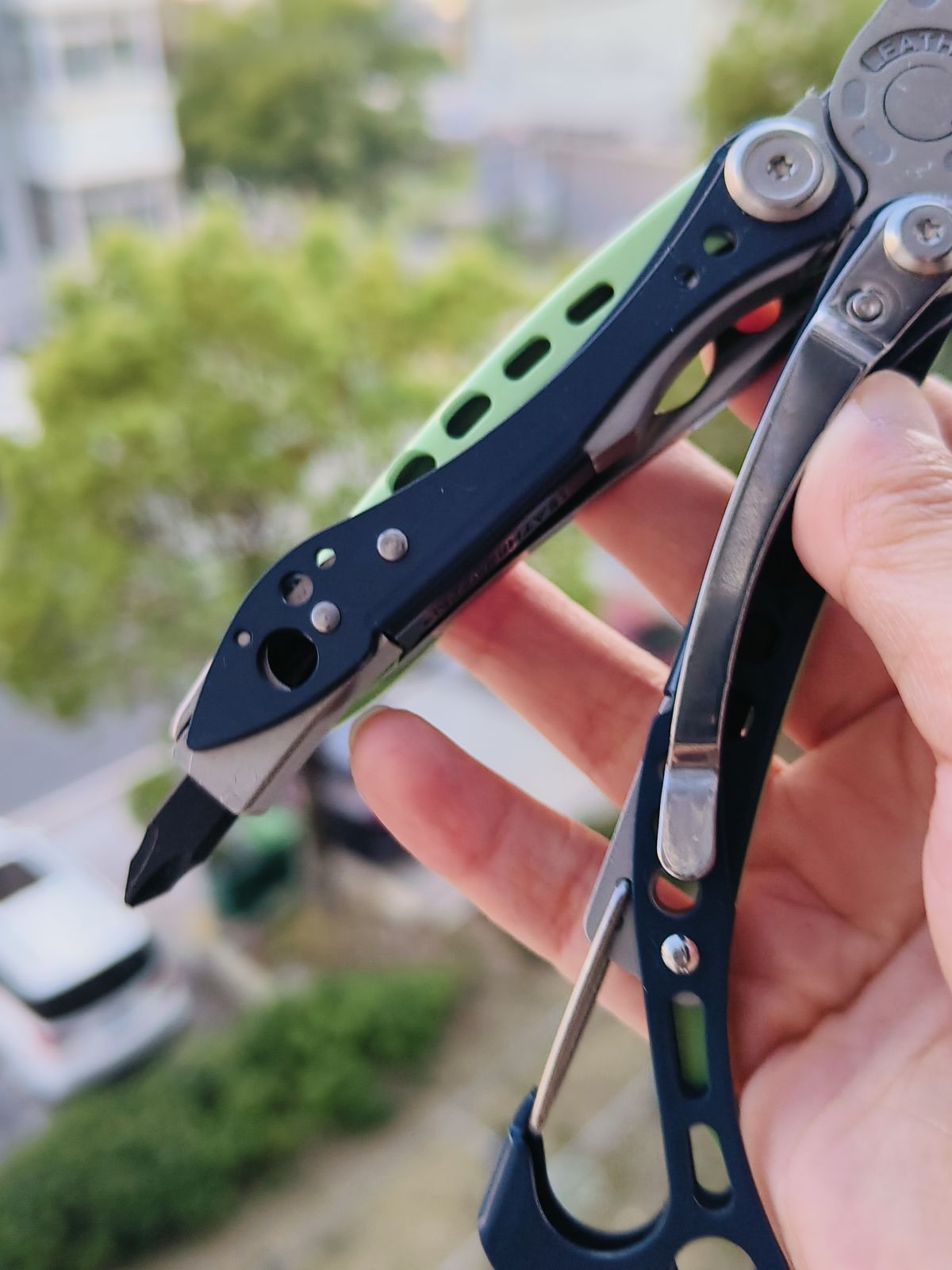 Leatherman SKELETOOL® CX  83123 蓝绿色 750