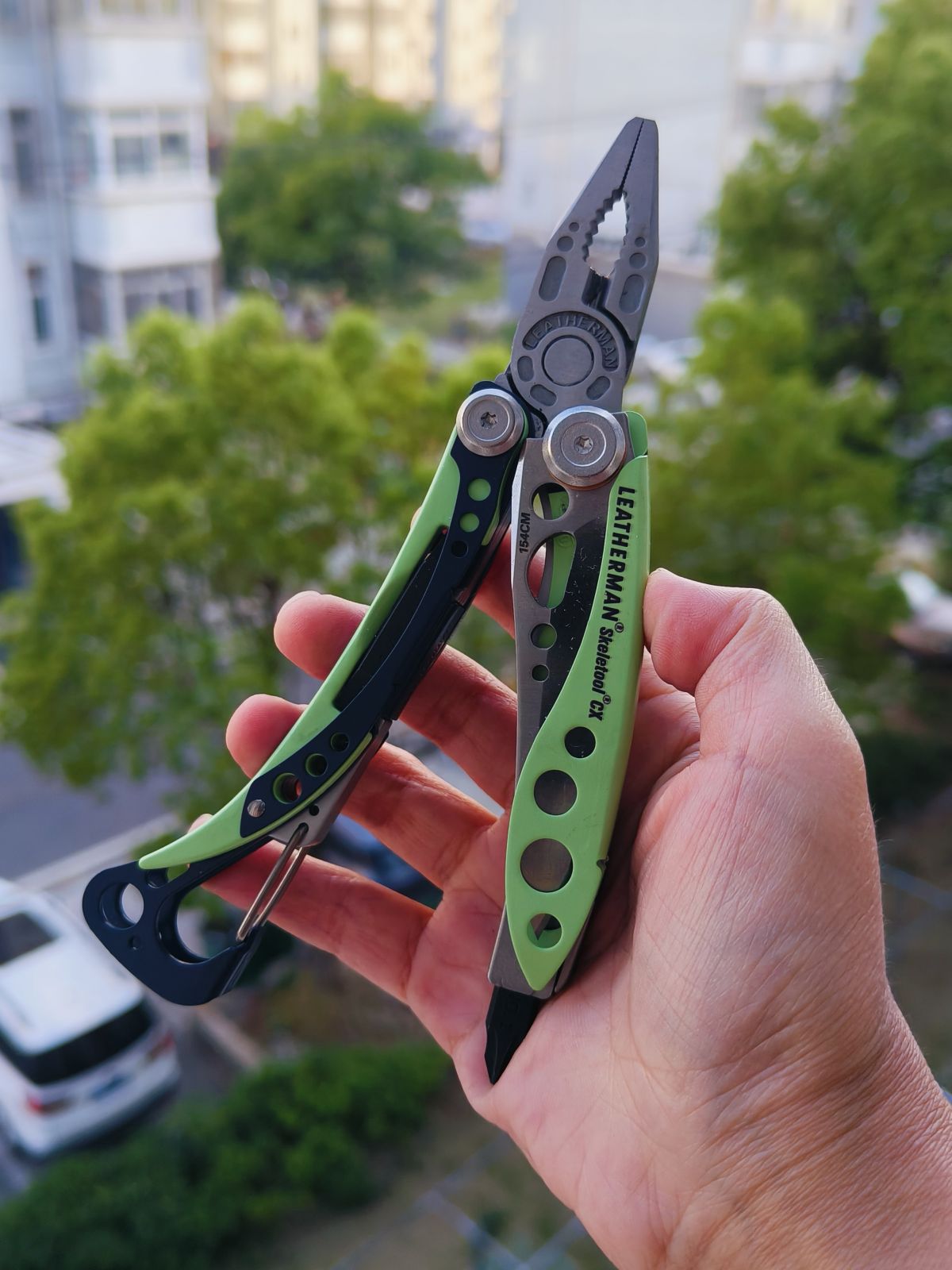 Leatherman SKELETOOL® CX  83123 蓝绿色 750