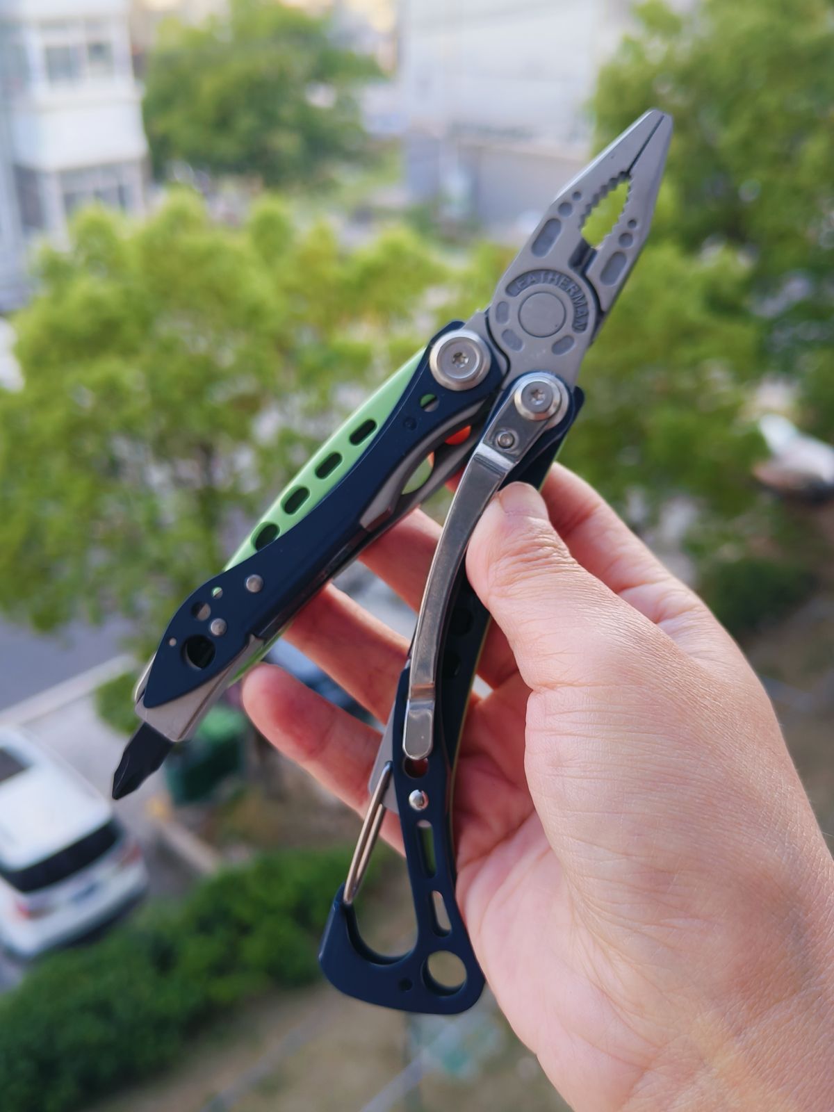 Leatherman SKELETOOL® CX  83123 蓝绿色 750
