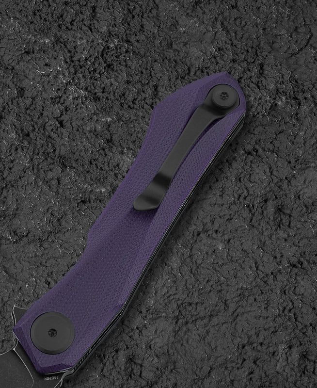 Bestech Ivy 14C28N钢 G10柄 BG59G 紫色 449