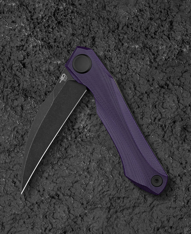 Bestech Ivy 14C28N钢 G10柄 BG59G 紫色 449