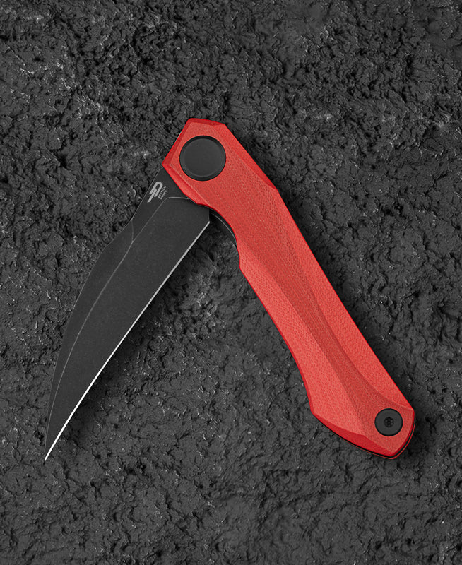 Bestech Ivy 14C28N钢 G10柄 BG59D 红色 449