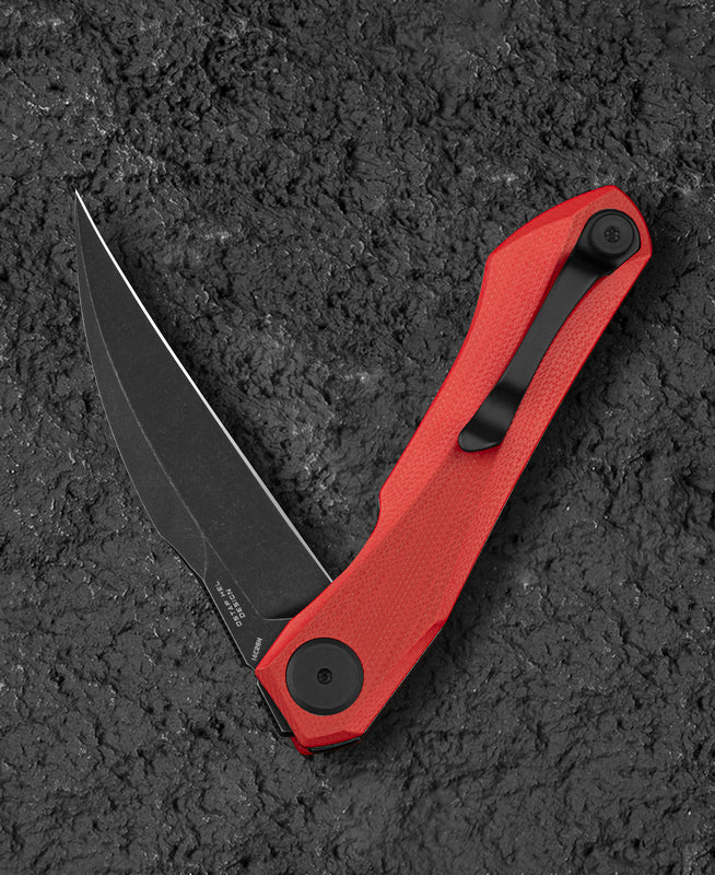 Bestech Ivy 14C28N钢 G10柄 BG59D 红色 449