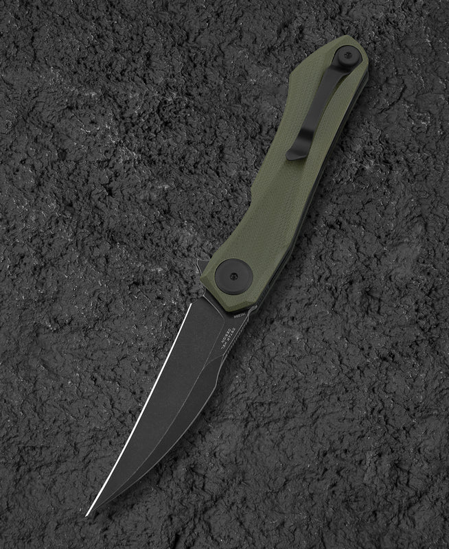 Bestech Ivy 14C28N钢 G10柄 BG59C OD绿色 449