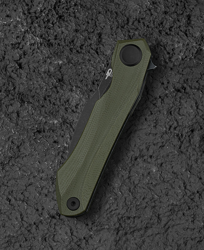 Bestech Ivy 14C28N钢 G10柄 BG59C OD绿色 449