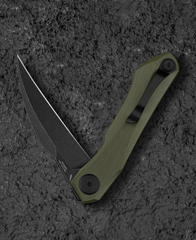 Bestech Ivy 14C28N钢 G10柄 BG59C OD绿色 449